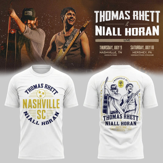 Limited Edition Thomas Rhett & Niall Horan “Soundtrack To Life Tour 2026” T-Shirts HP26072101T4