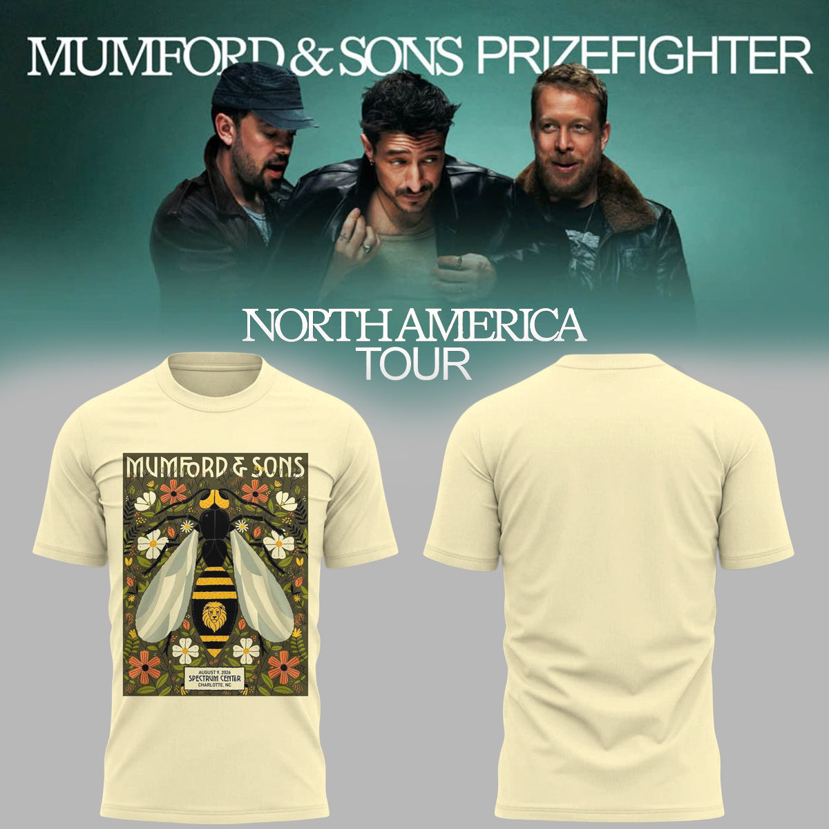 Limited Edition Prizefighter Tour At Madison Square Garden In New York, NY On August 11,12,13 2026 T-Shirts