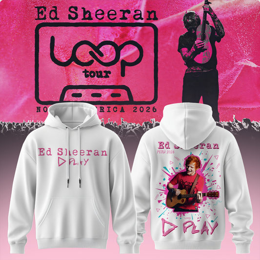 Ed Sheeran – Loop Tour NA 2026 Limited Hoodie