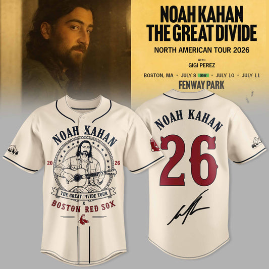 _ Noah Kahan – The Great Divide Tour 2026 Limited Jersey