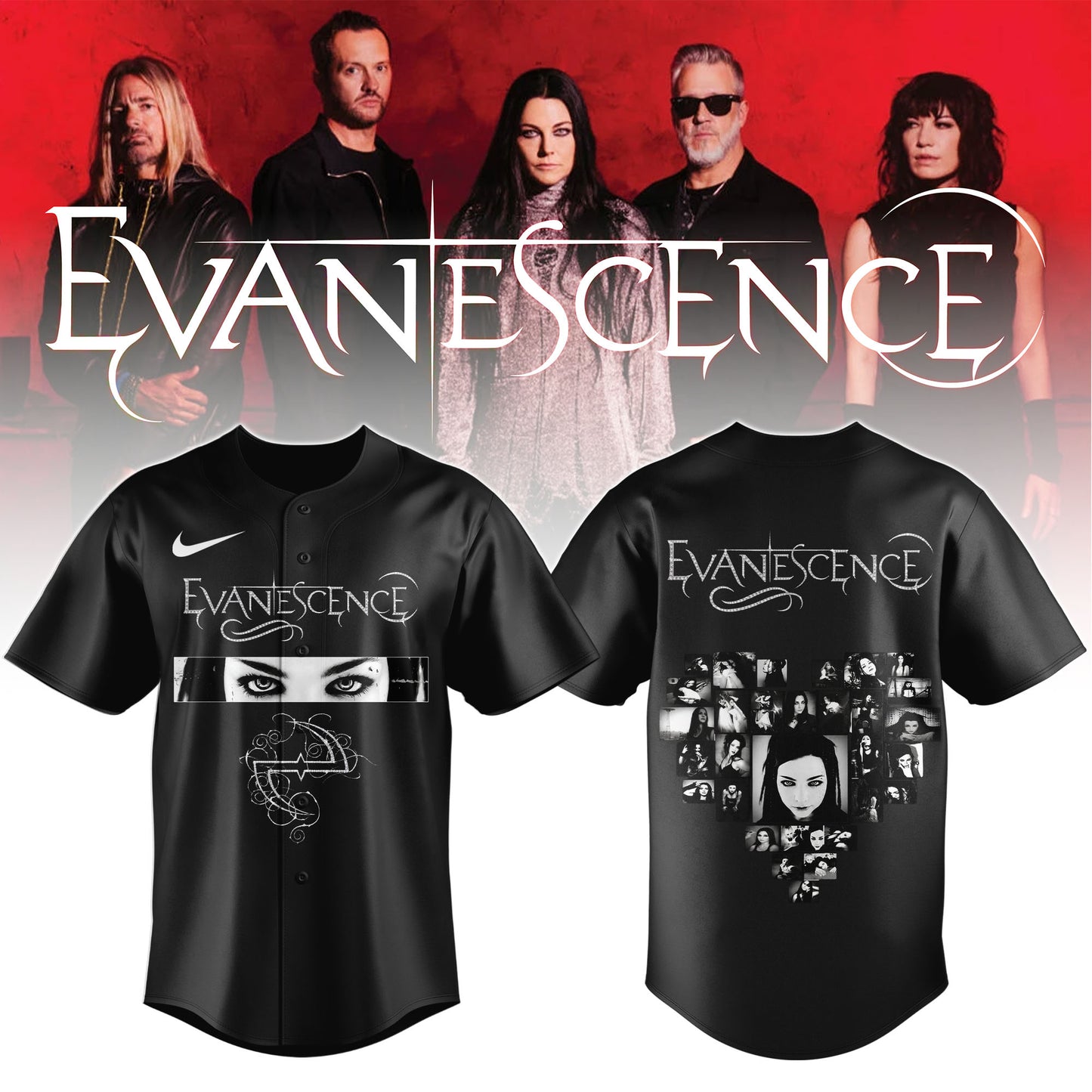 Evanescence 2026 World Tour Merch
