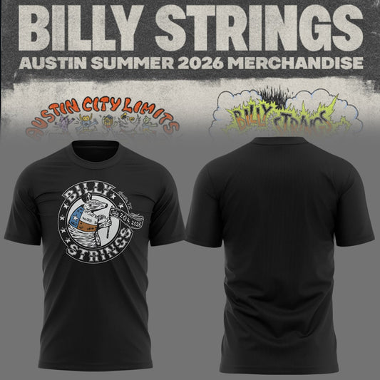 Limited Edition Billy Strings tour 2026 tshirt-KC07032612
