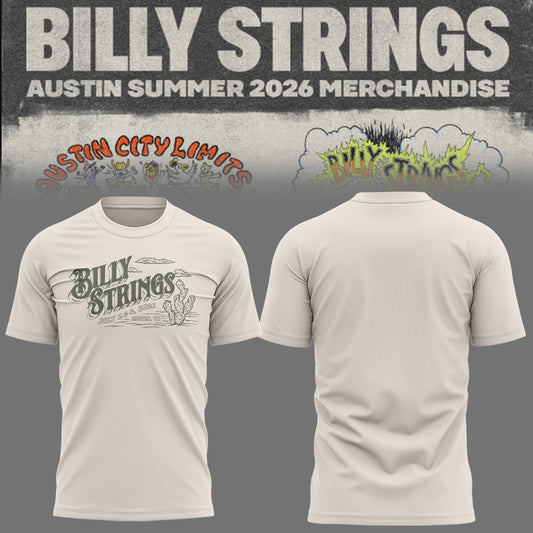 Limited Edition Billy Strings tour 2026 tshirt-KC07032617
