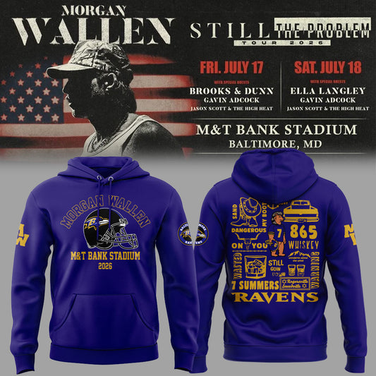 MW “Still The Problem Tour” at M&T Bank Stadium,MD Hoodie-KC07172618