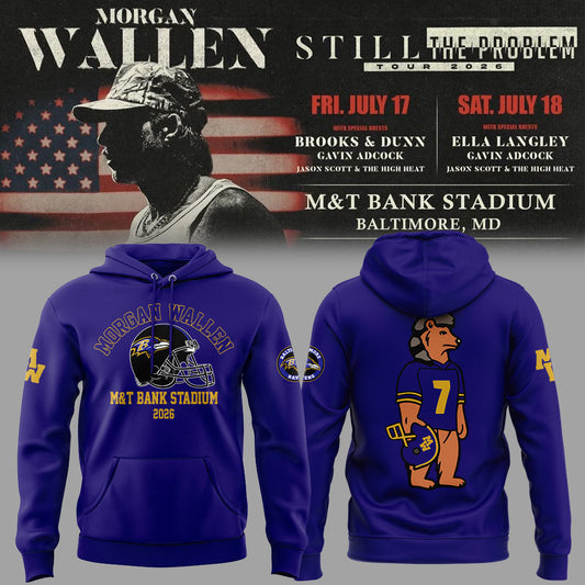MW “Still The Problem Tour” at M&T Bank Stadium,MD Hoodie-KC07172619