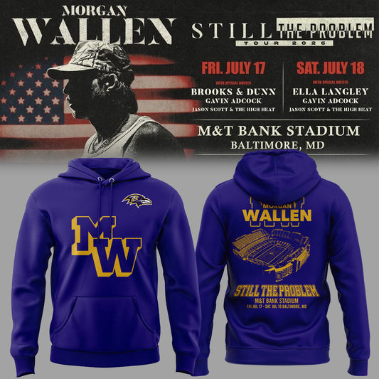 MW “Still The Problem Tour” at M&T Bank Stadium,MD Hoodie-KC07172620