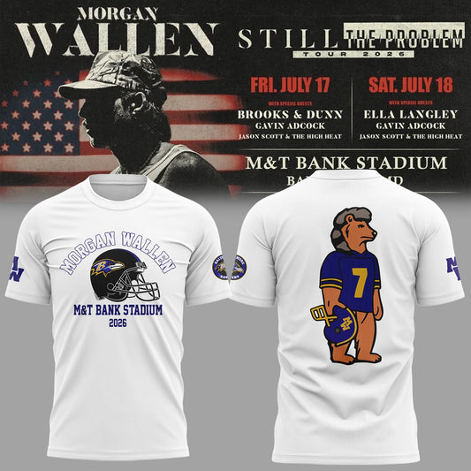 MW “Still The Problem Tour”at M&T Bank Stadium,MD Shirt-KC07172622