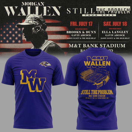 MW “Still The Problem Tour”at M&T Bank Stadium,MD Shirt-KC07172623