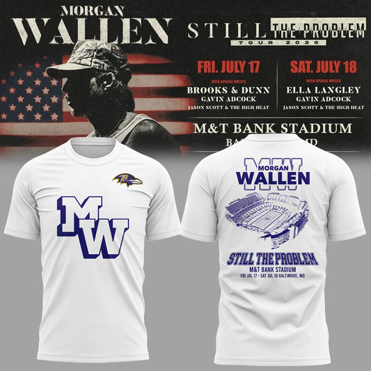 MW “Still The Problem Tour”at M&T Bank Stadium,MD Shirt-KC07172624