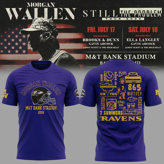 MW “Still The Problem Tour”at M&T Bank Stadium,MD Shirt-KC07172625