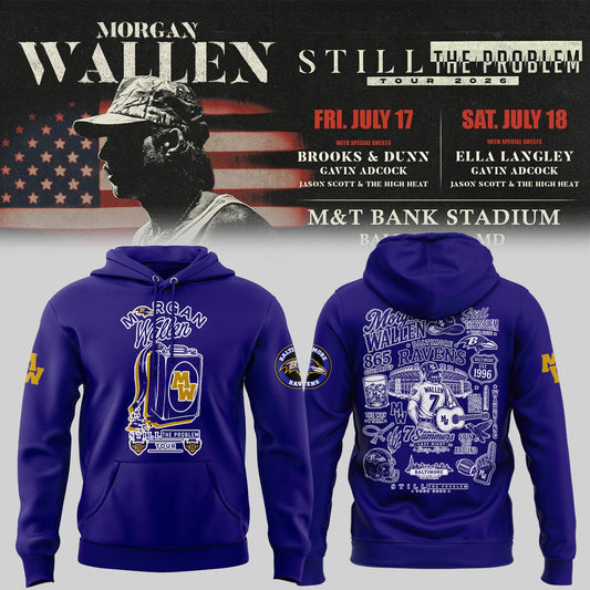MW “Still The Problem Tour” at M&T Bank Stadium,MD Hoodie-KC07182608