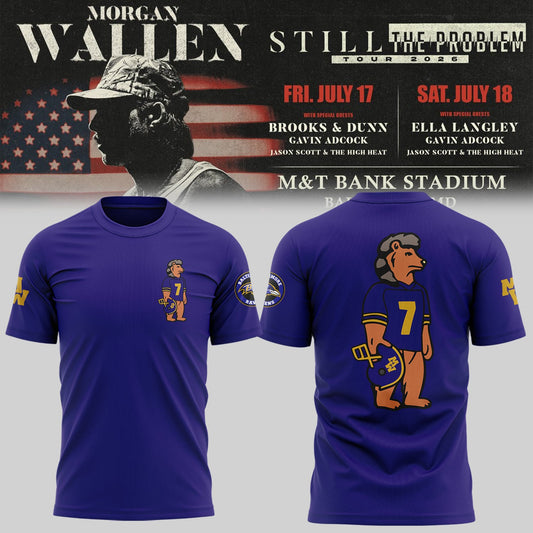 MW “Still The Problem Tour”at M&T Bank Stadium,MD Shirt-KC07182612