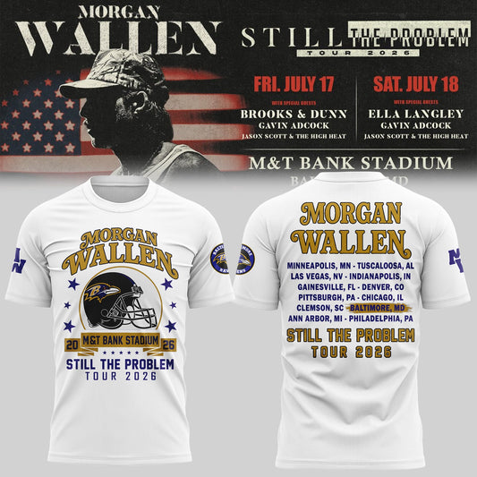 MW “Still The Problem Tour”at M&T Bank Stadium,MD Shirt-KC07182614