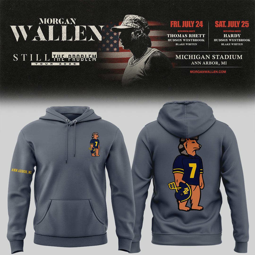 Exclusive Morgan Wallen x Michigan Football Hoodie 2026