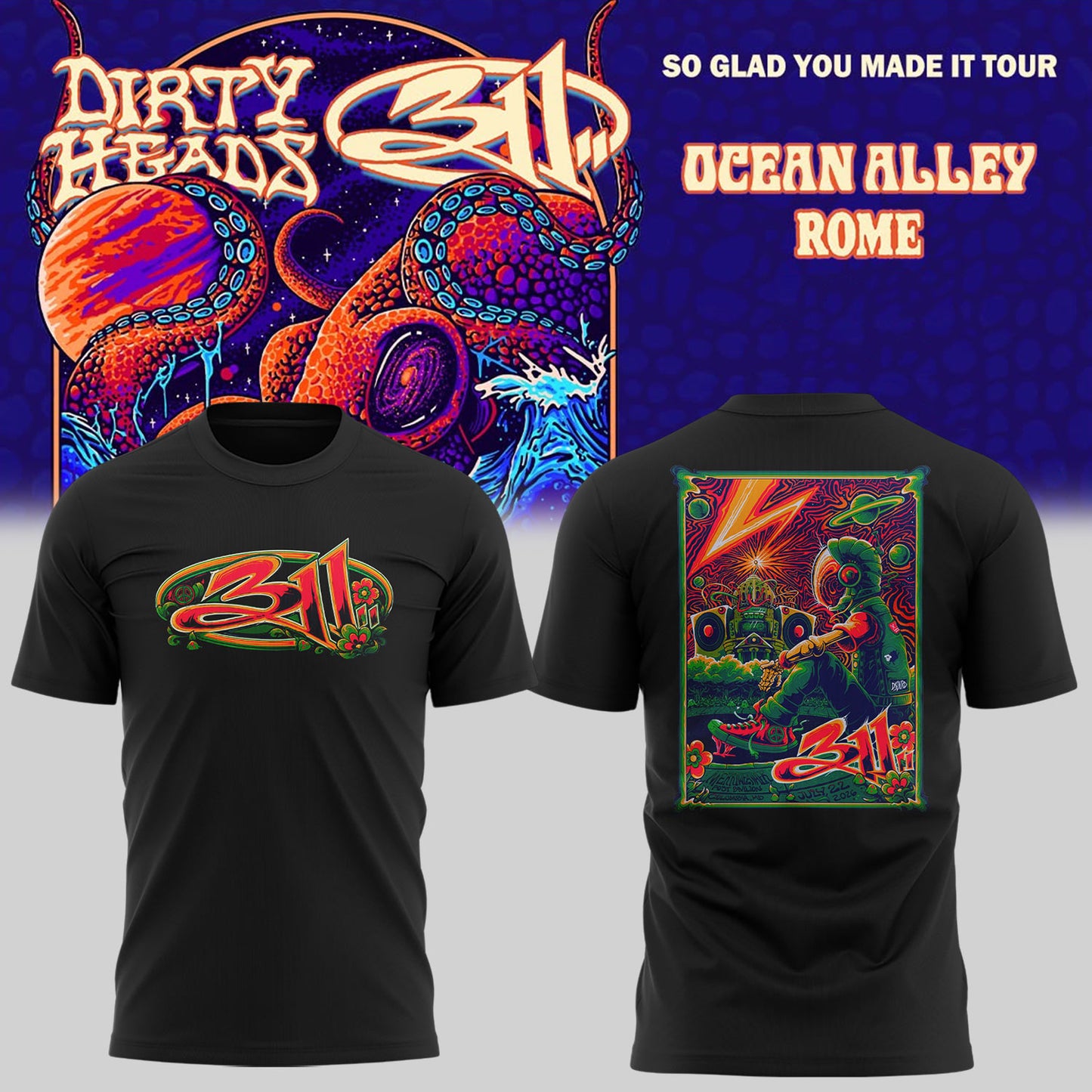 Limited Edition So Glad You Made It Tour 2026 Tshirt