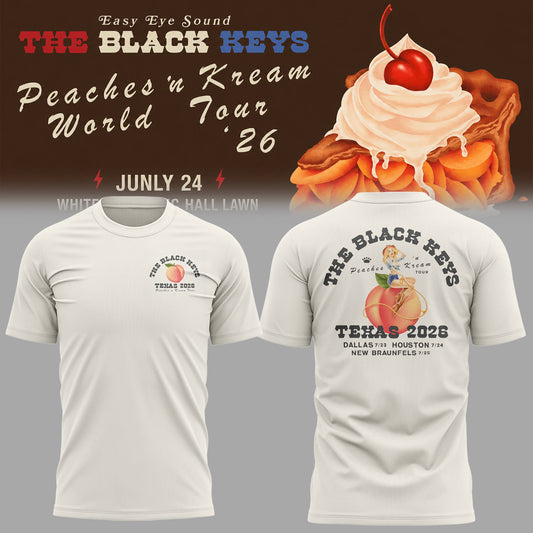 Limited Edition The Black Keys Tour 2026 Tshirt