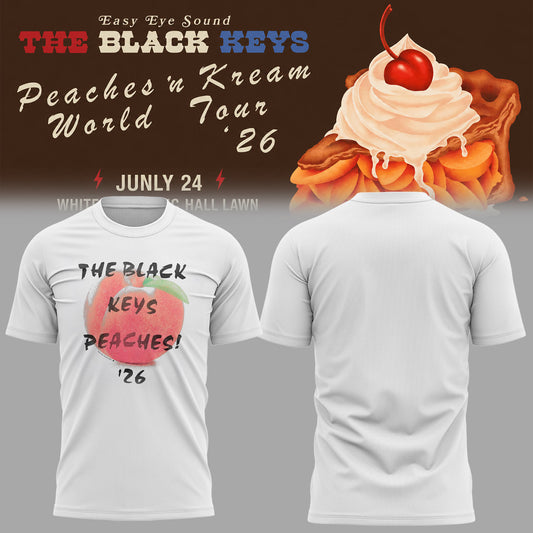 Limited Edition The Black Keys Tour 2026 Tshirt