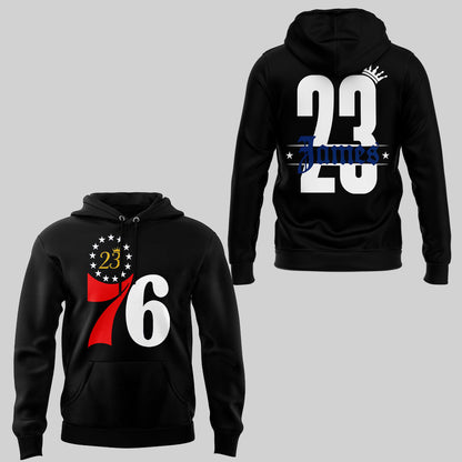 Limited Edition Welcome LBJ To The Sixers Hoodie