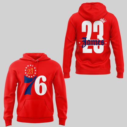 Limited Edition Welcome LBJ To The Sixers Hoodie