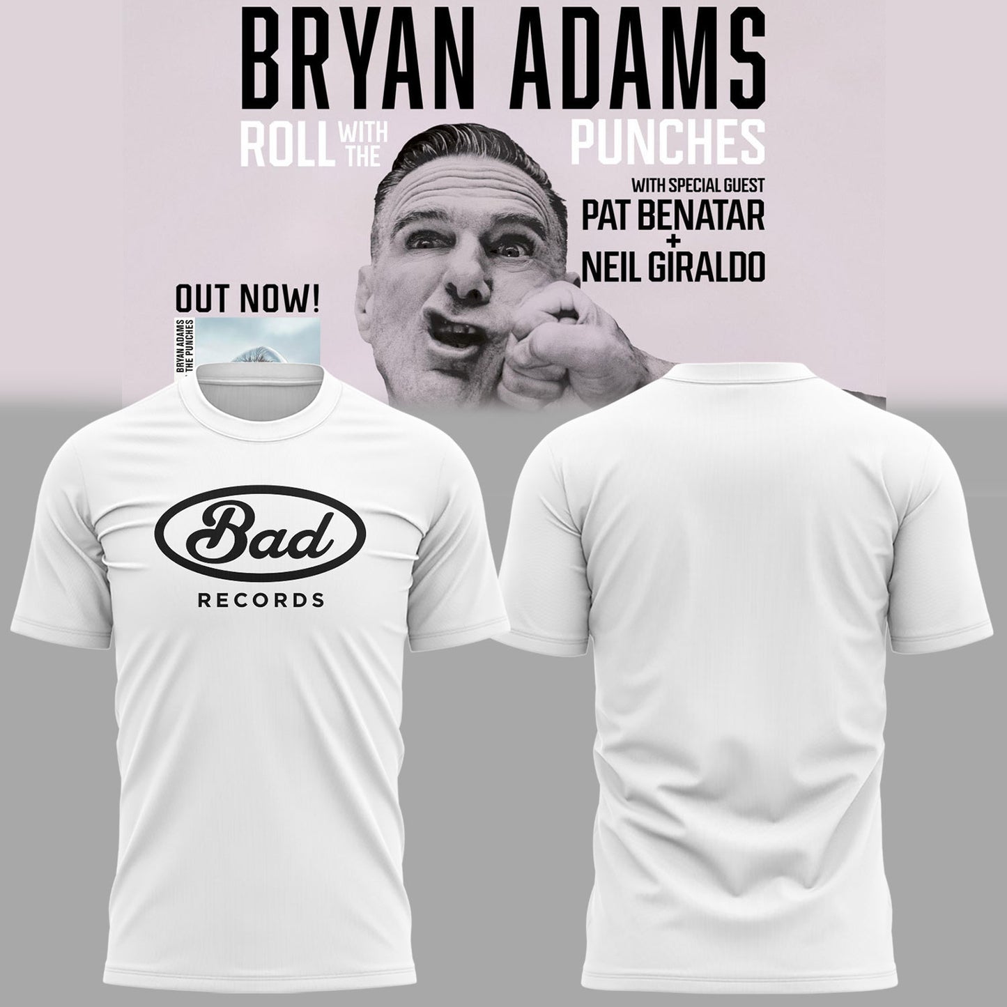 Limited Edition Roll With The Punches Tour 2026 Shirt