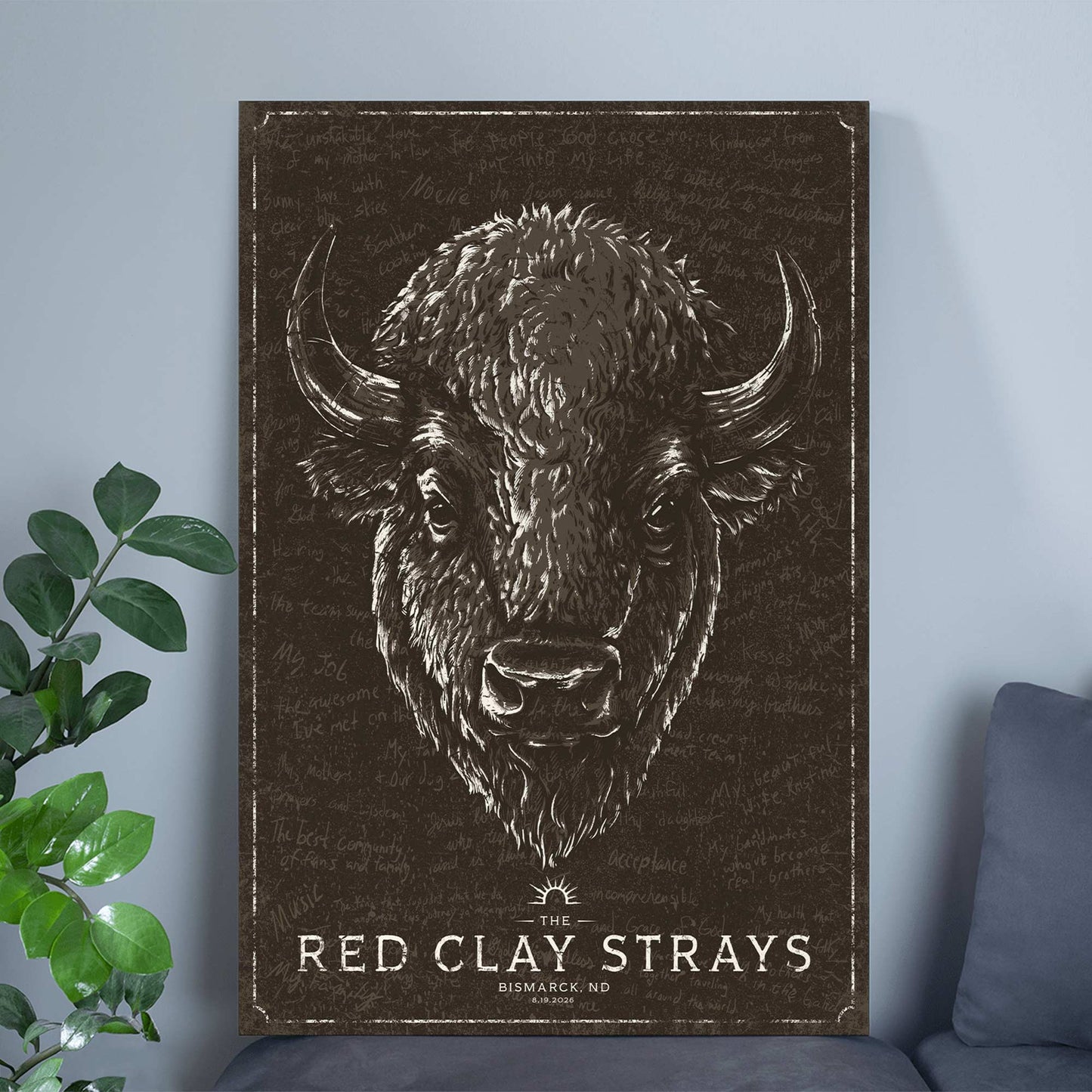 Limited Edition The Grateful Tour in Bismarck, ND Poster