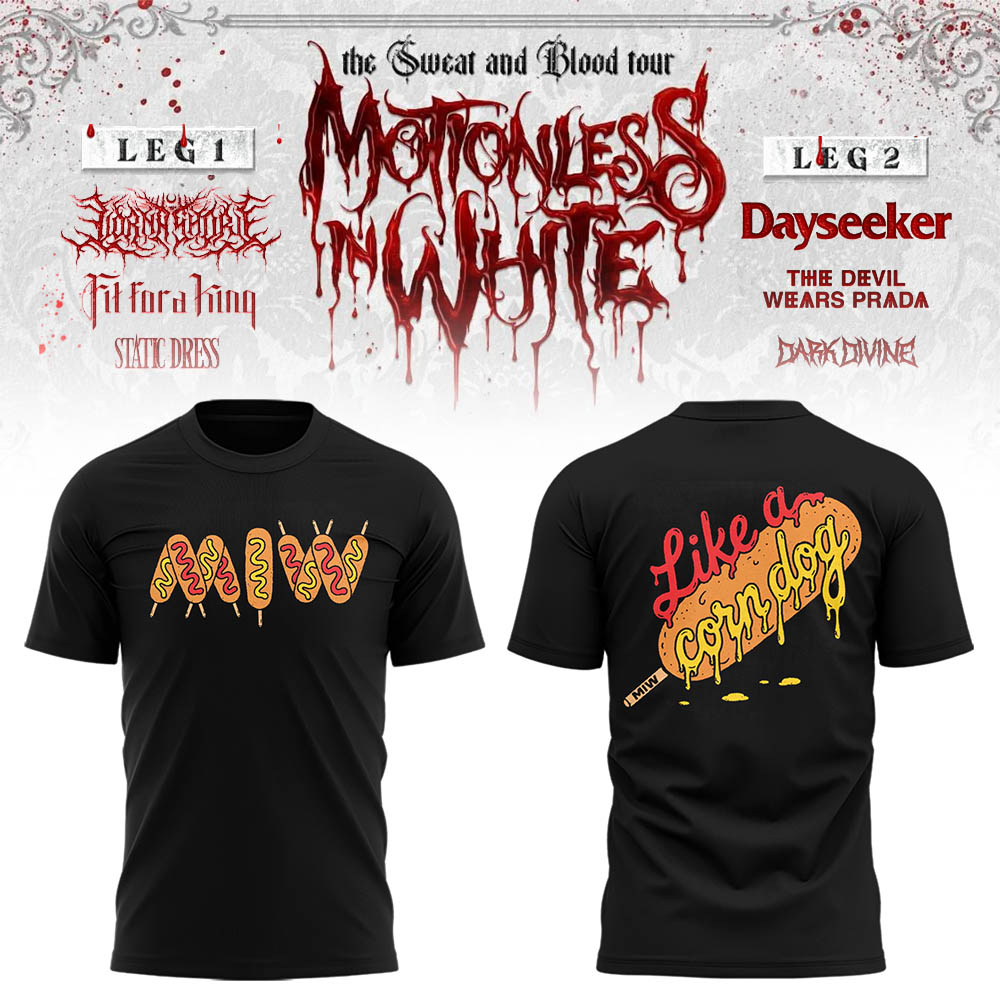 Limited Edition The Sweat & Blood Tour 2026 Tshirt