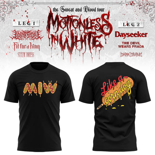 Limited Edition The Sweat & Blood Tour 2026 Tshirt