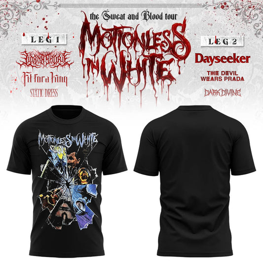Limited Edition The Sweat & Blood Tour 2026 Tshirt