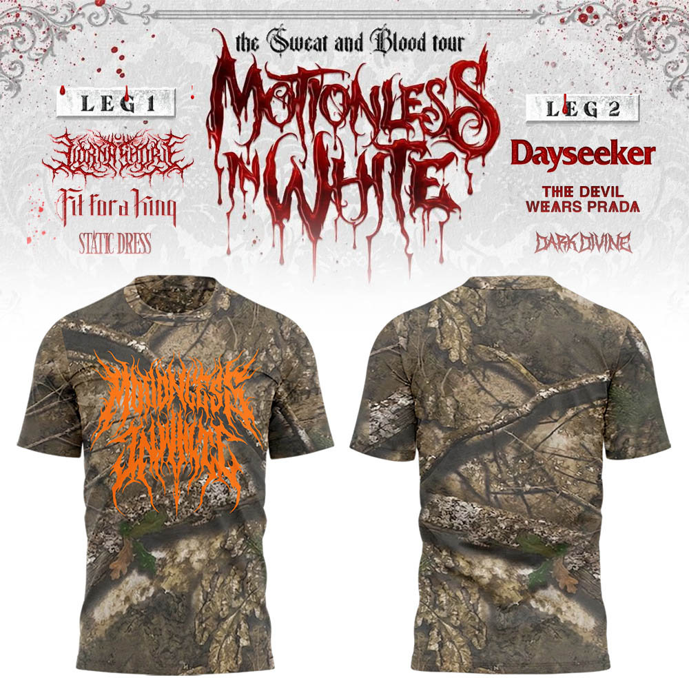 Limited Edition The Sweat & Blood Tour 2026 Tshirt