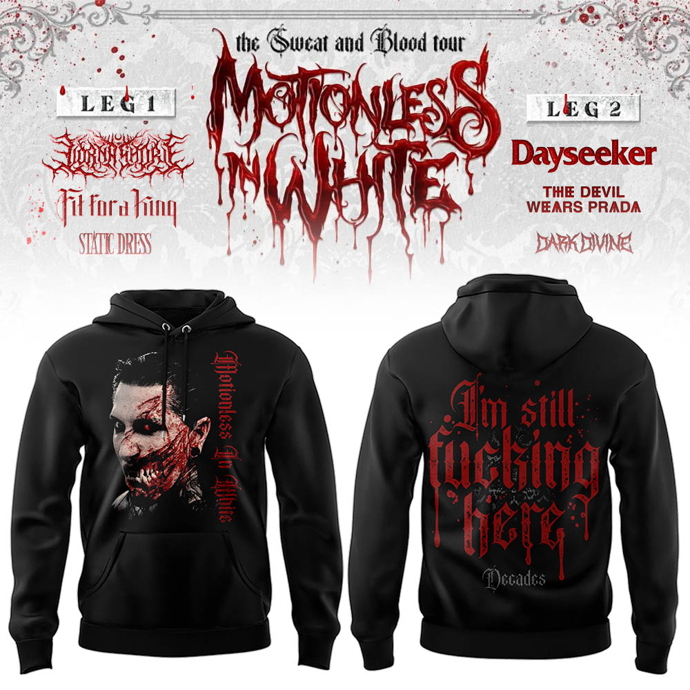 Limited Edition The Sweat & Blood Tour 2026 Hoodie