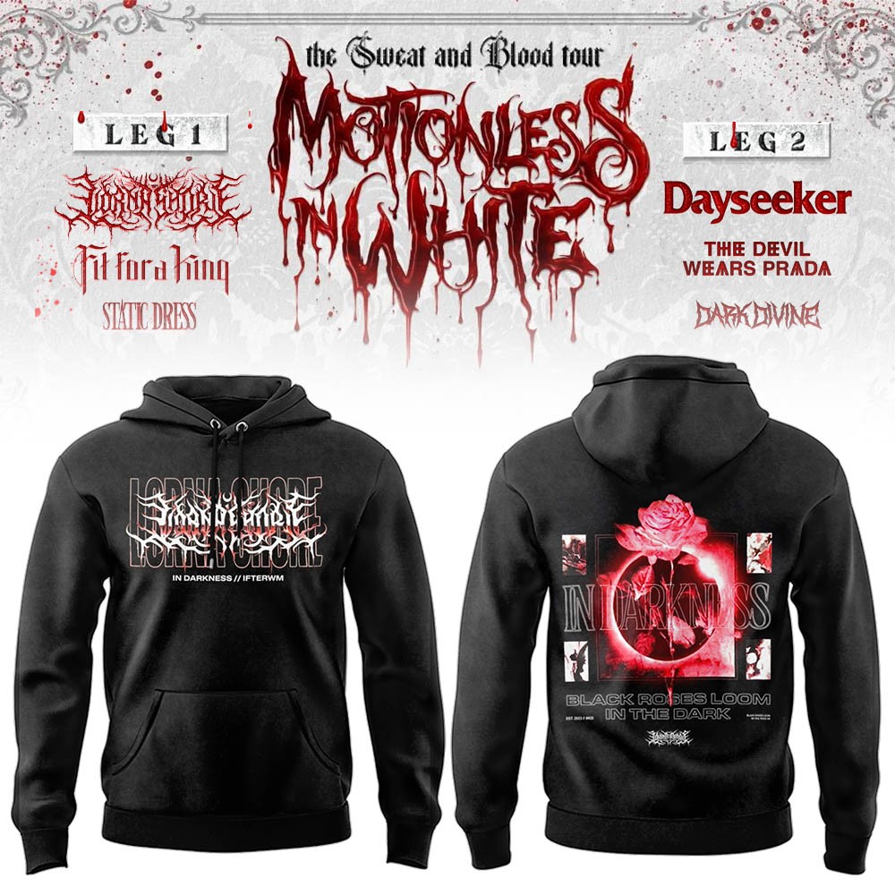 Limited Edition The Sweat & Blood Tour 2026 Hoodie