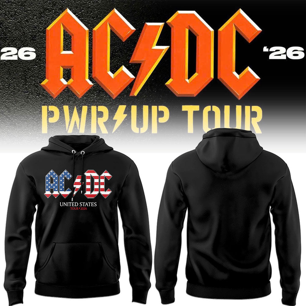 Limited Edition POWER UP Tour 2026 At Bank of America Stadium Hoodie