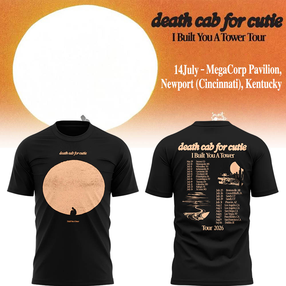 Limited Edition I Built You A Tower World Tour T-Shirt