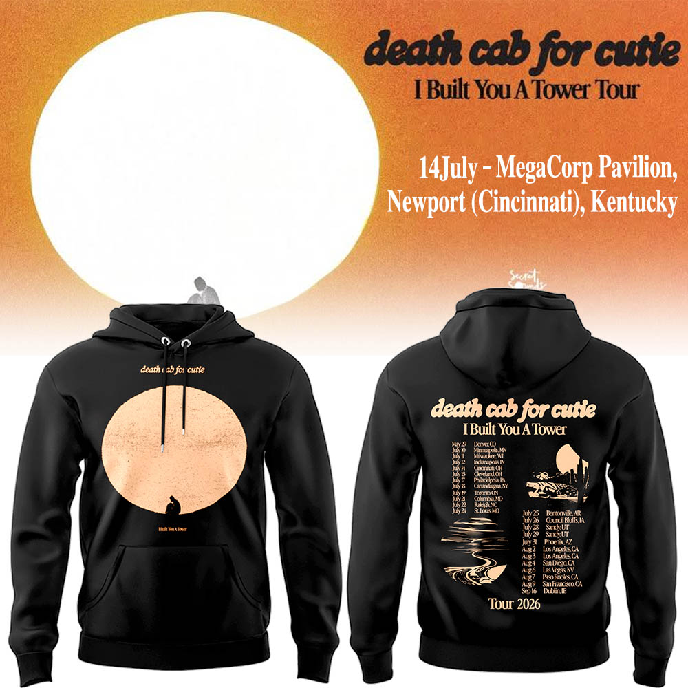 Limited Edition I Built You A Tower World Tour Hoodie