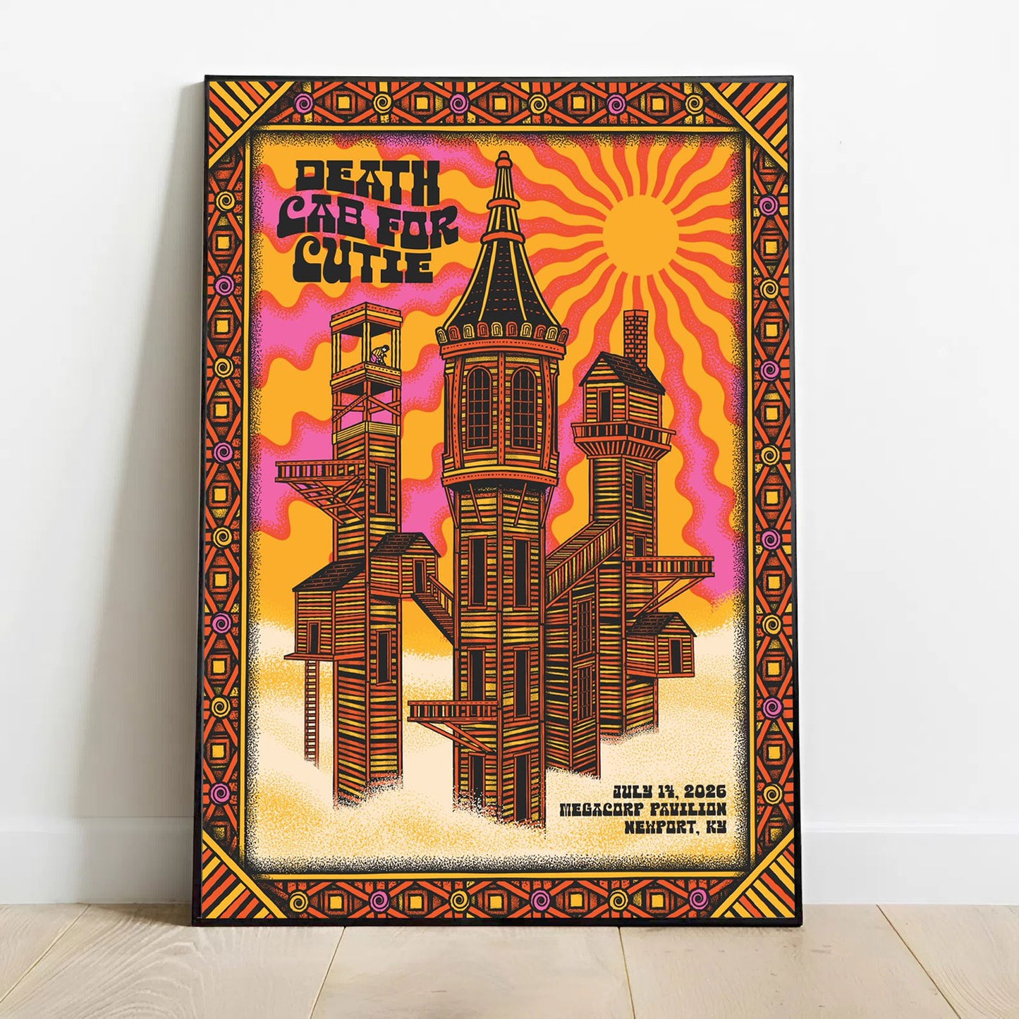 Limited Edition I Built You A Tower World Tour At Newport Poster