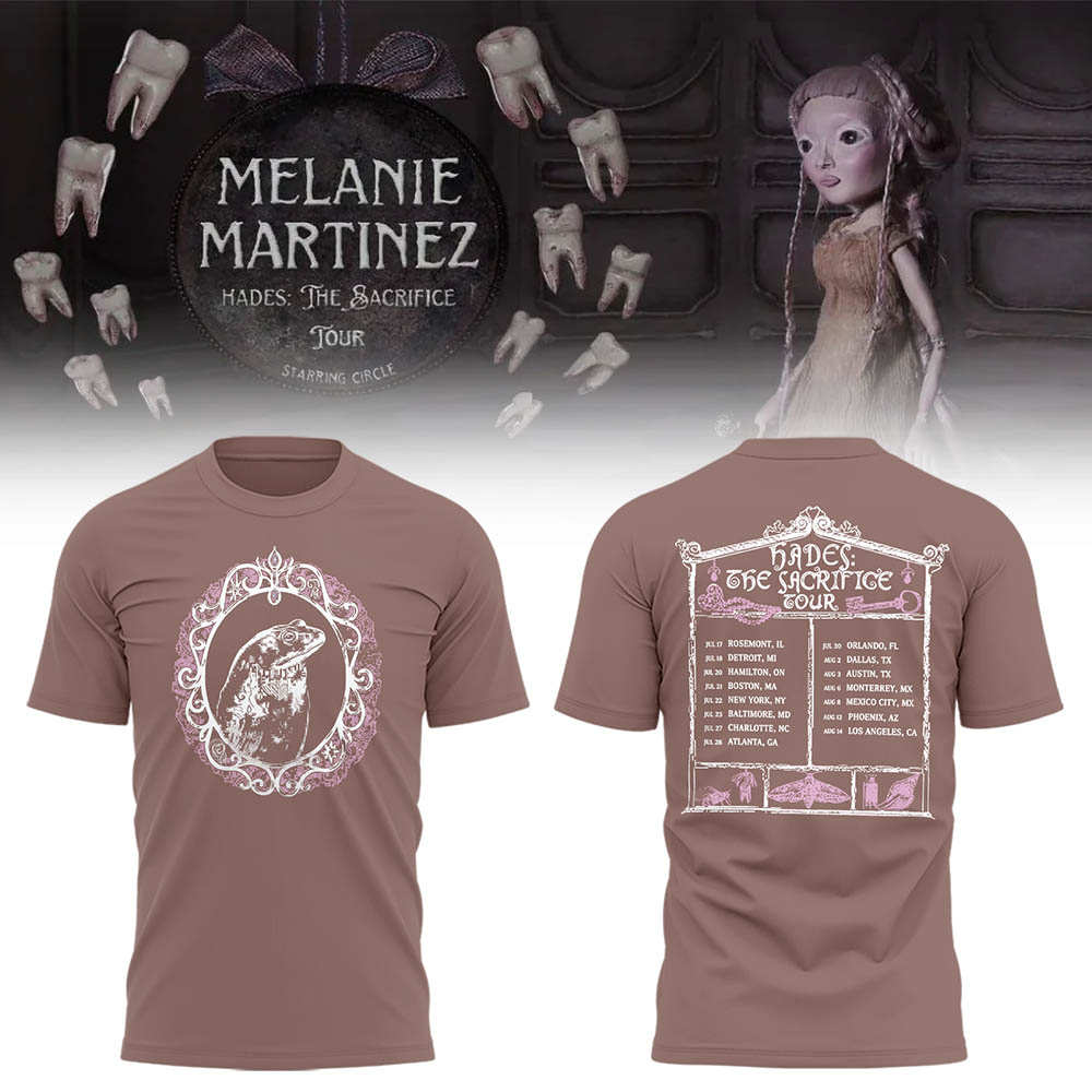 Limited Edition HADES: THE SACRIFICE Tour 2026 Shirt