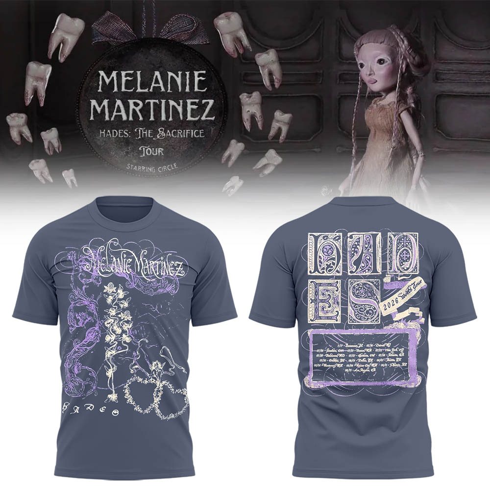 Limited Edition HADES: THE SACRIFICE Tour 2026 Shirt