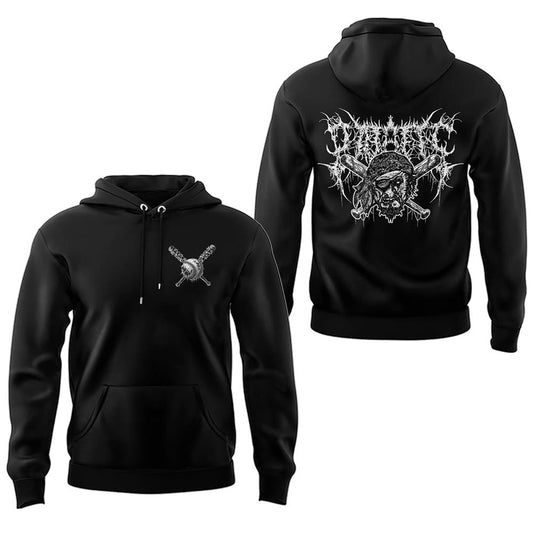 Limited Edition Death Metal Pirates Logo 2026 Hoodie