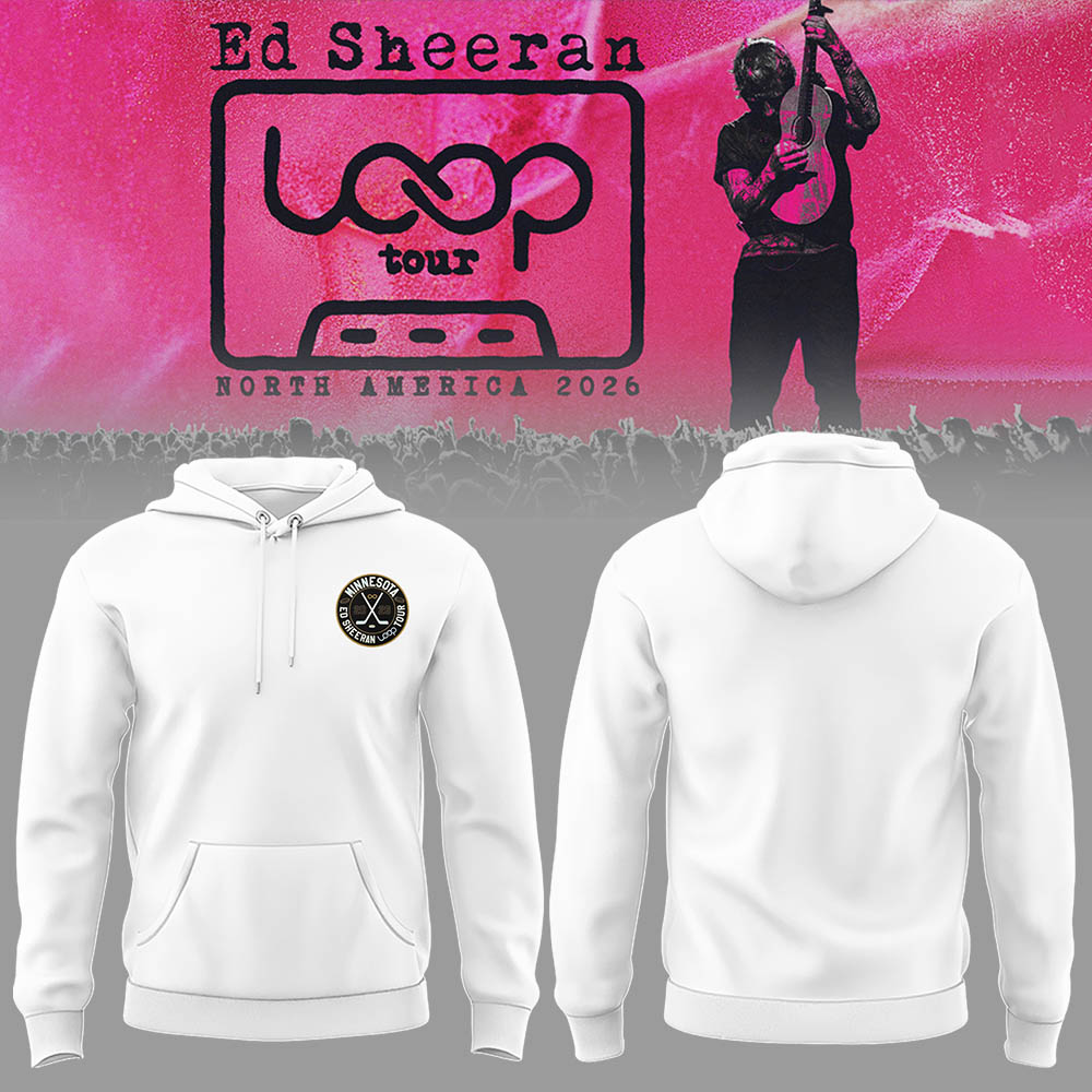 Ed “North American Loop Tour 2026” at U.S. Bank Stadium,MN 🎸➕✖️➗Hoodie
