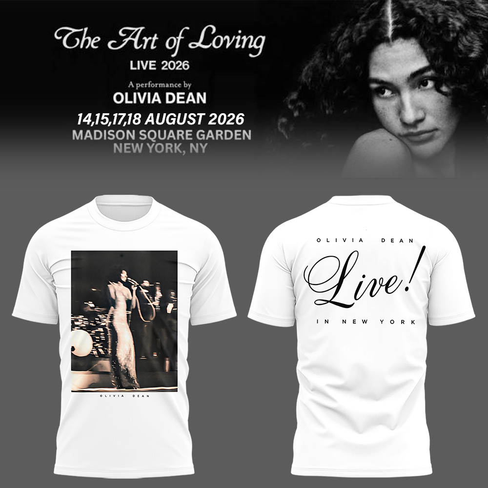 Limited Edition The Art of Loving Live 2026 in NYC Shirt
