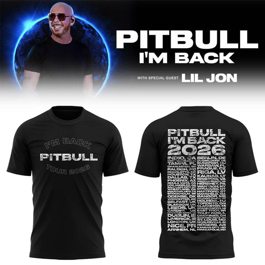 Limited Edition I’m Back Tour 2026 Shirt