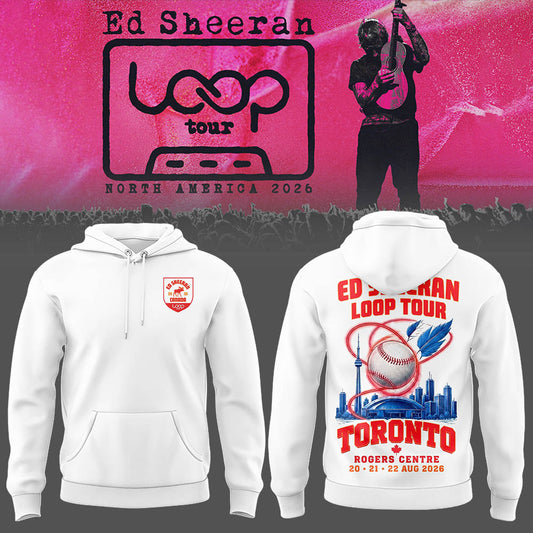 Ed “North American Loop Tour 2026” at Rogers Centre,ON 🎸➕✖️➗Hoodie