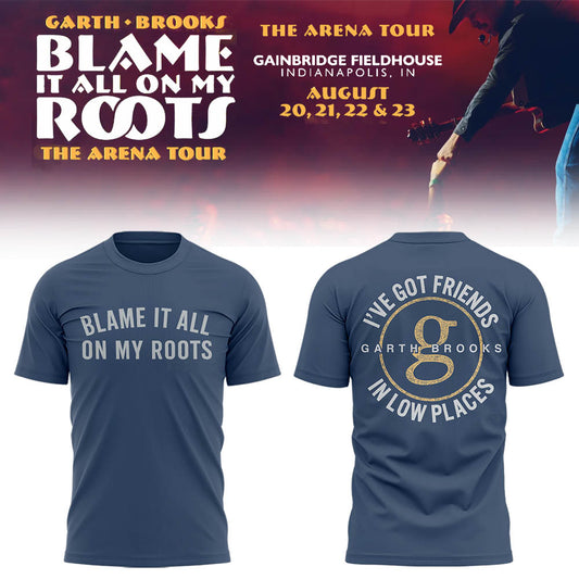 Limited Edition Blame It All On My Roots Arena Tour In Gainbridge Fieldhouse Shirt