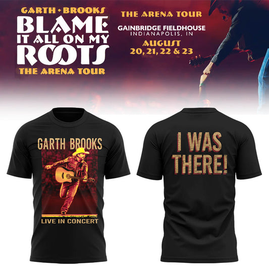 Limited Edition Blame It All On My Roots Arena Tour In Gainbridge Fieldhouse Shirt
