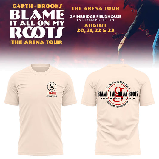 Limited Edition Blame It All On My Roots Arena Tour In Gainbridge Fieldhouse Shirt