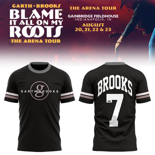 Limited Edition Blame It All On My Roots Arena Tour In Gainbridge Fieldhouse Shirt