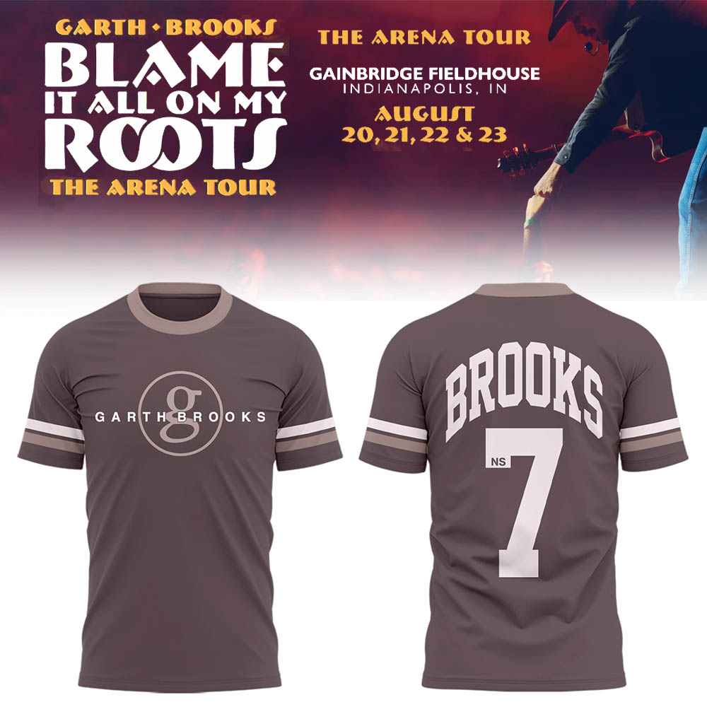 Limited Edition Blame It All On My Roots Arena Tour In Gainbridge Fieldhouse Shirt