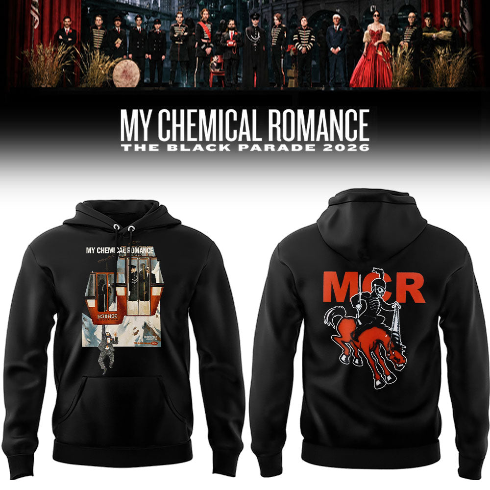 Limited Edition MCR Long Live The Black Parade Tour US 2026 At Denver Hoodie