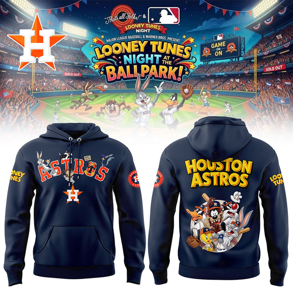 Limited Edition Astros x Looney Tunes 2026 Hoodie-LL260829049
