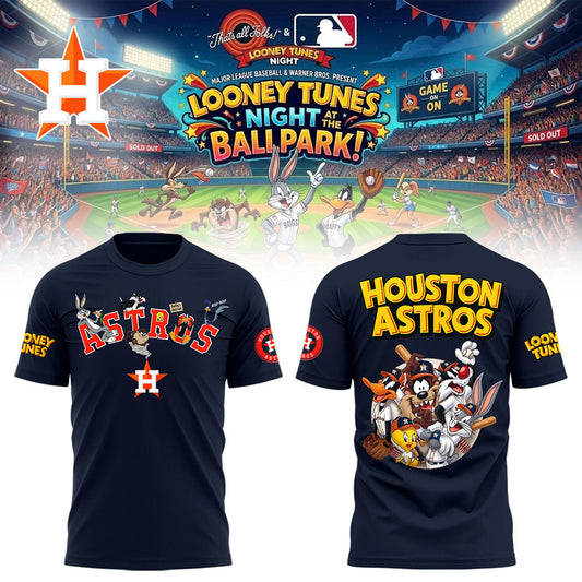 Limited Edition Astros x Looney Tunes 2026 TShirt-LL260829051